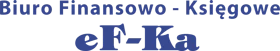 eF-Ka Biuro Rachunkowe Bogumiła Romanowicz, Ewa Marszał logo